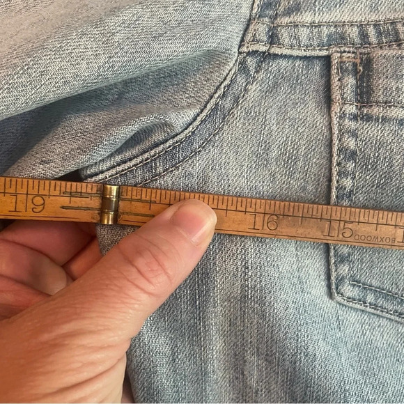 J. Jill Light Wash Jean Jacket, XS - Picture 6 of 14